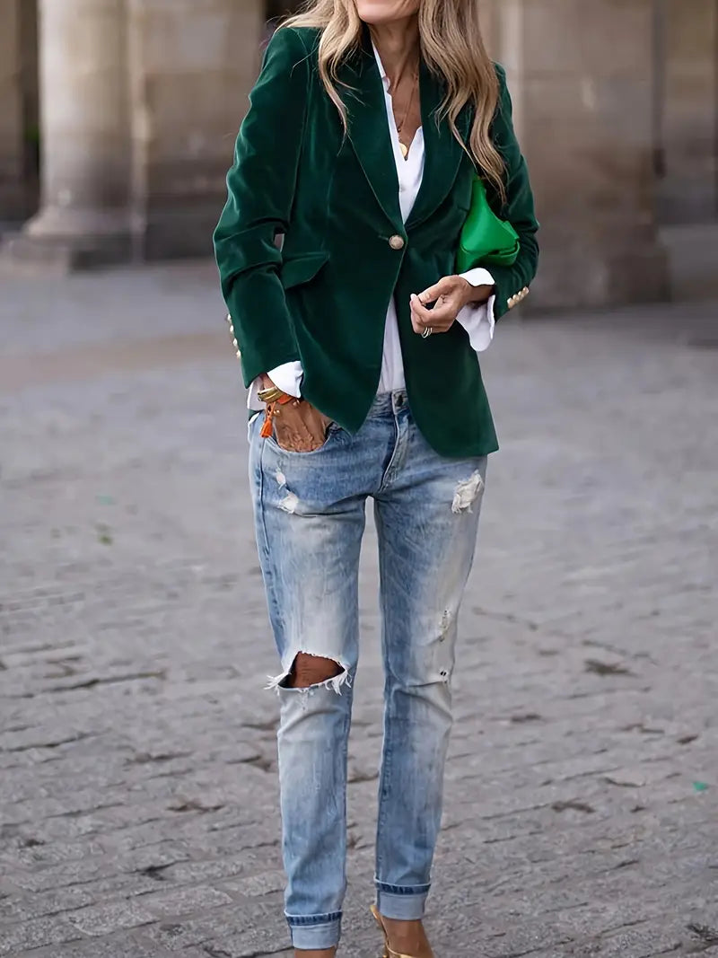 Blazer Classico Aderente da Donna - Image 13
