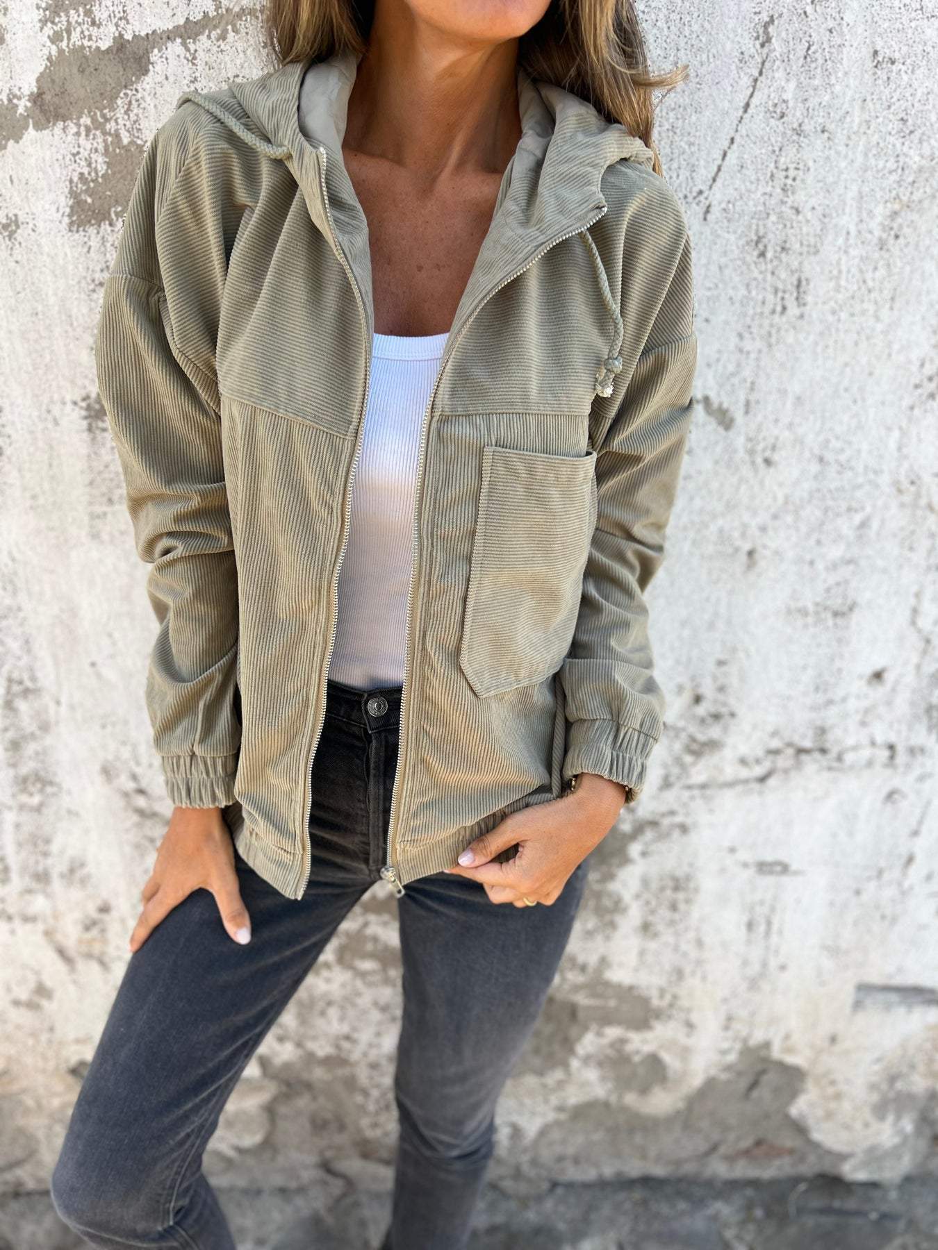 Giacca Casual da Donna con Zip - Image 2