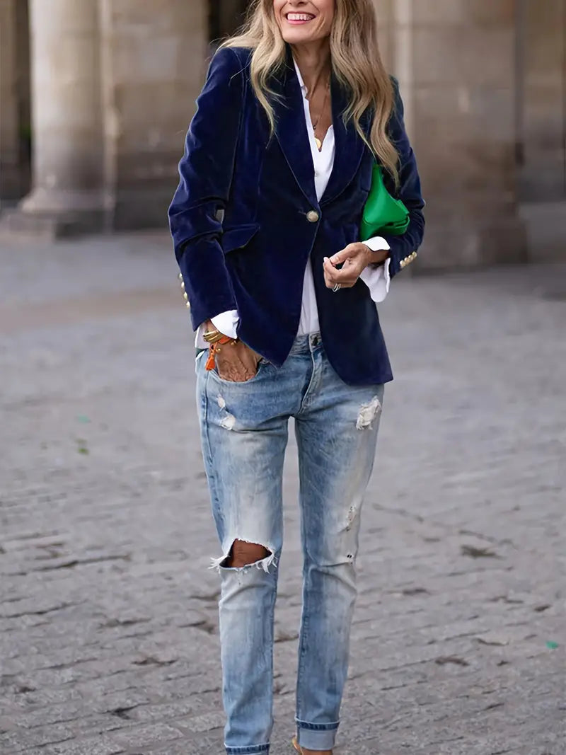 Blazer Classico Aderente da Donna - Image 8