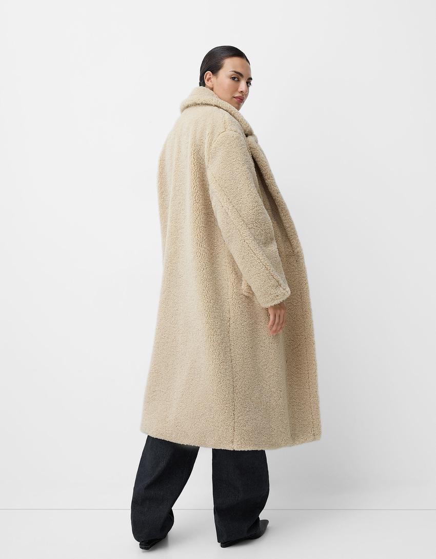 Cappotto Teddy Oversize da Donna - Image 3