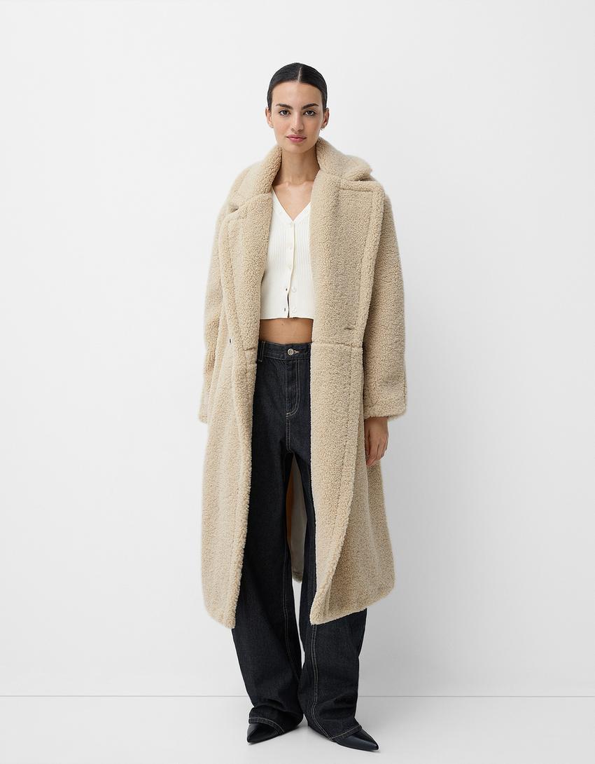 Cappotto Teddy Oversize da Donna - Image 2