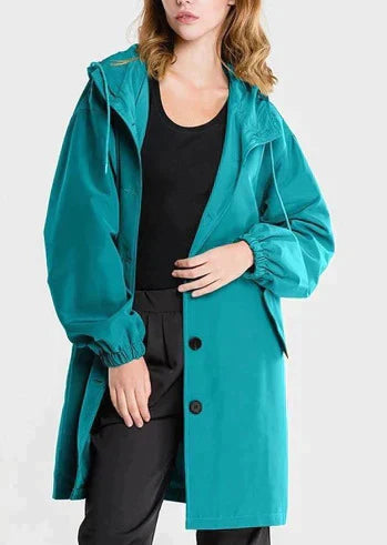 Cappotto da Donna con Cappuccio e Coulisse in Vita - Image 13