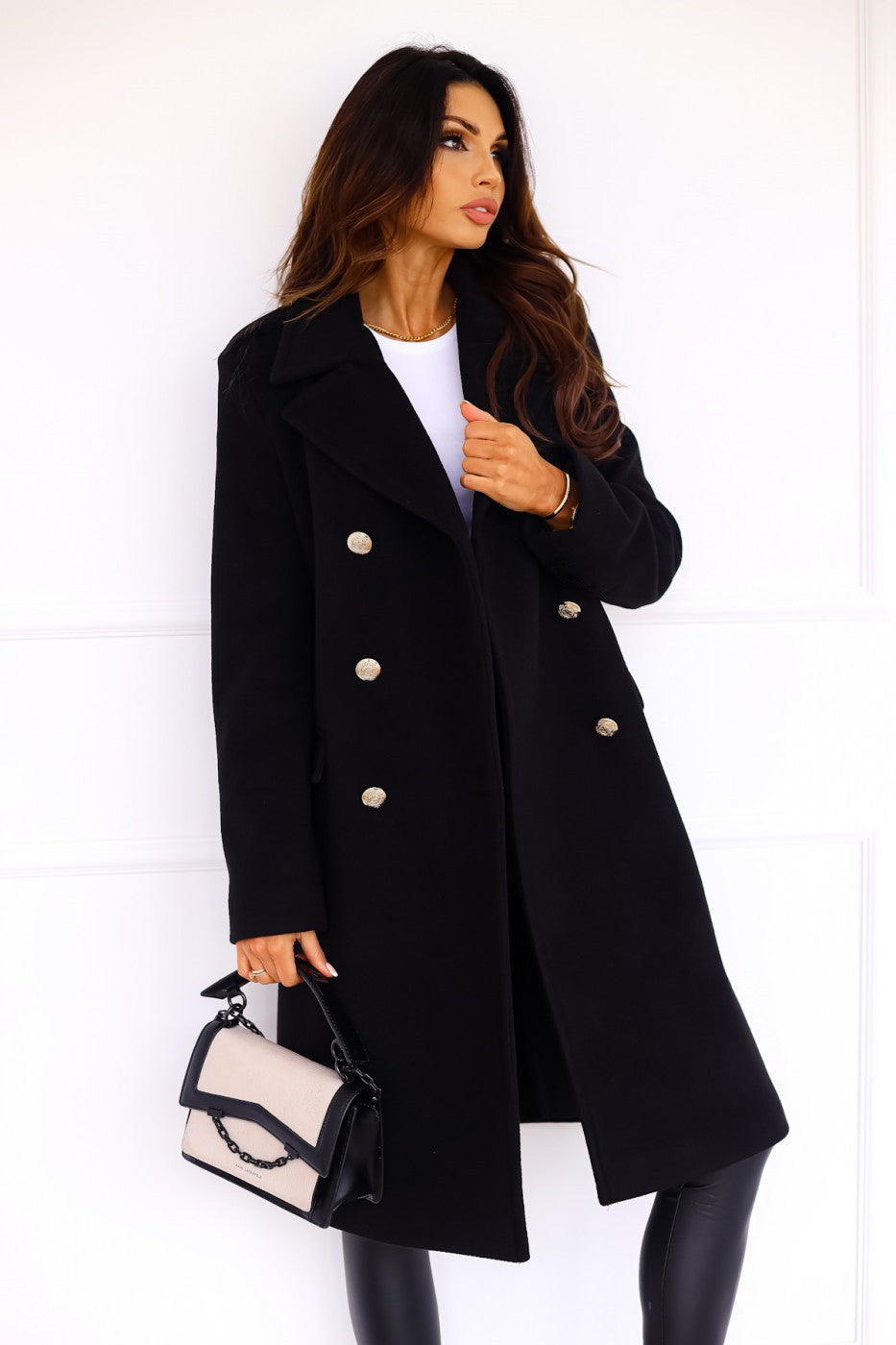 Cappotto Lungo da Donna Doppiopetto - Image 3