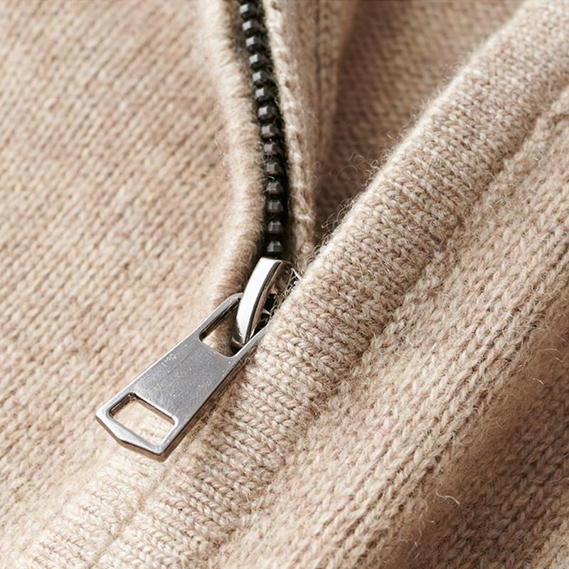 Maglione Pullover da Donna con Zip Corta - Image 2