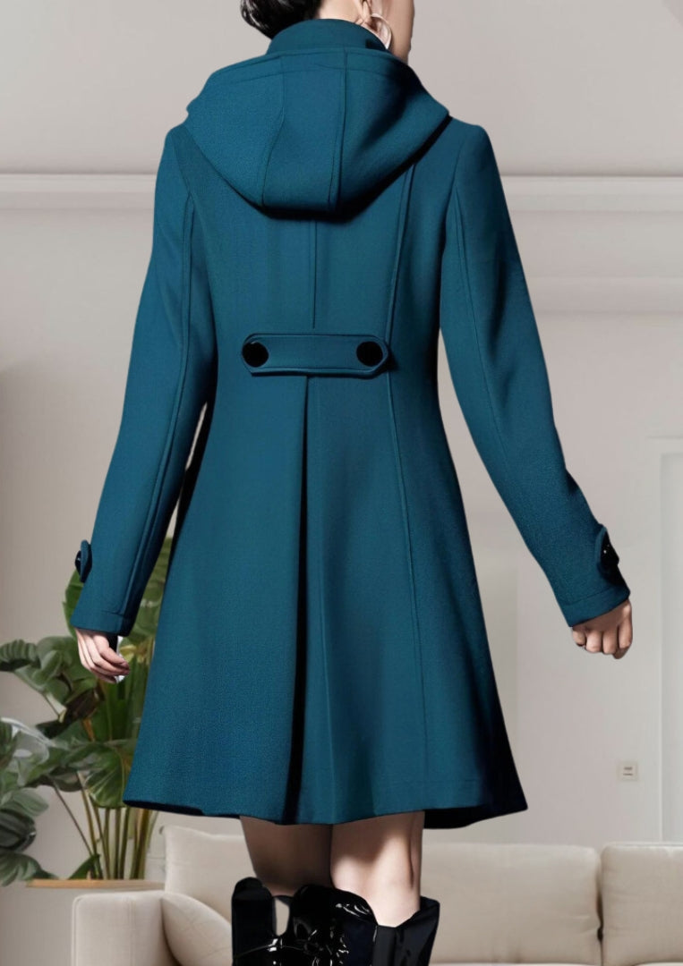 Cappotto A-Line con Cappuccio da Donna - Image 2