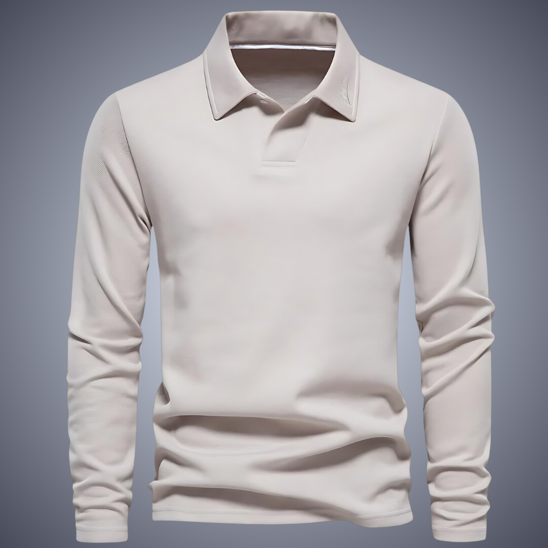 Polo a maniche lunghe da uomo - Image 3