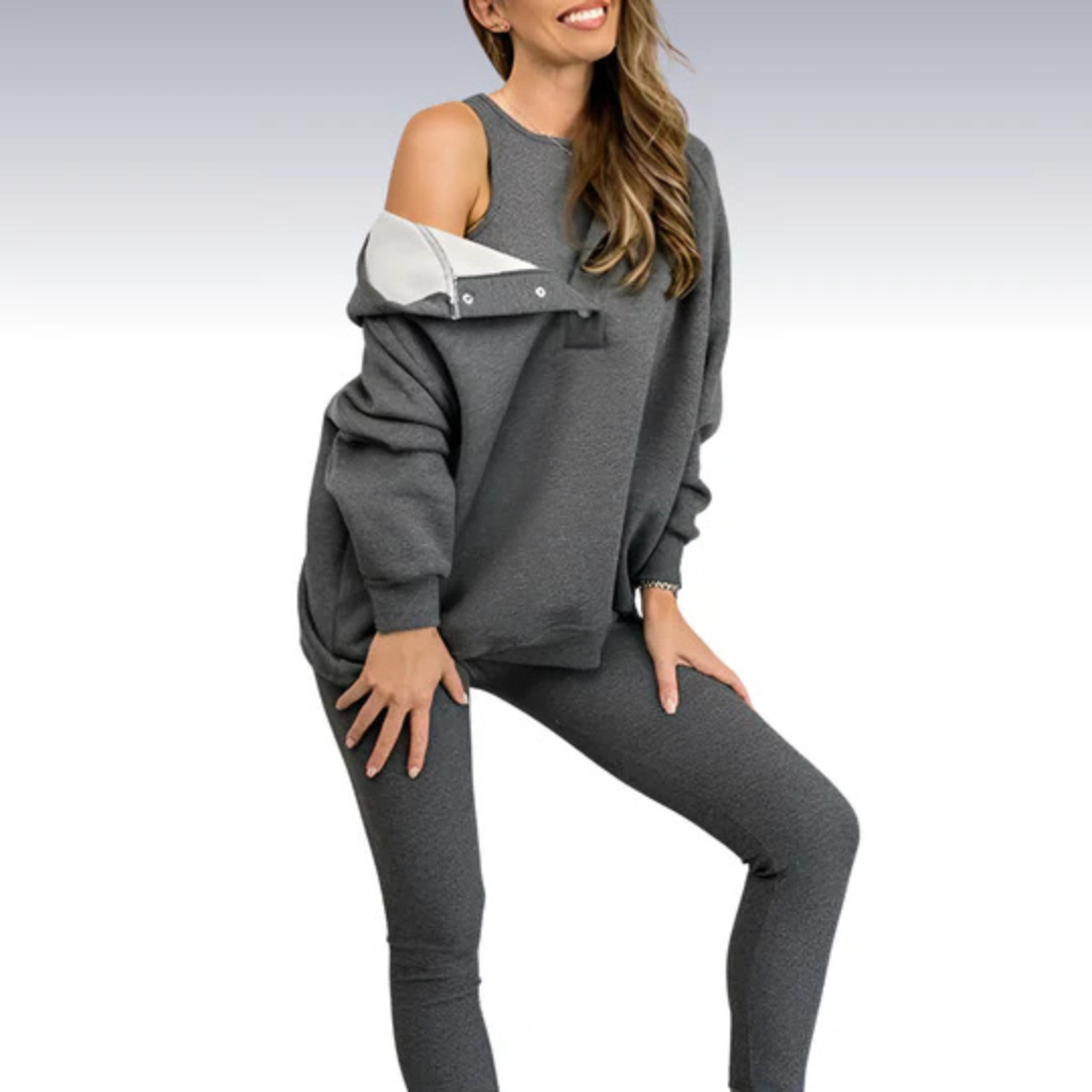 Set di leggings da donna con vestibilità rilassata - Image 2