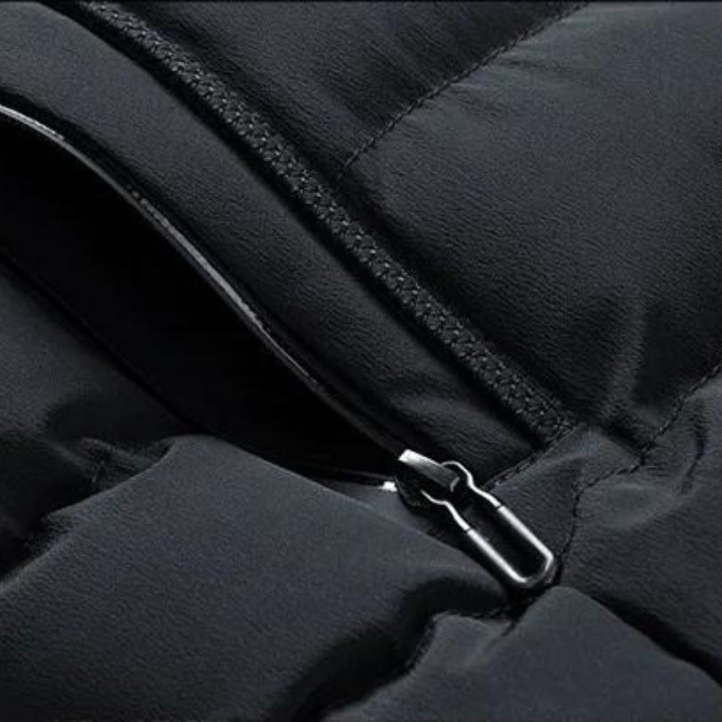 Gilet Piumino da Uomo con Cappuccio - Image 3
