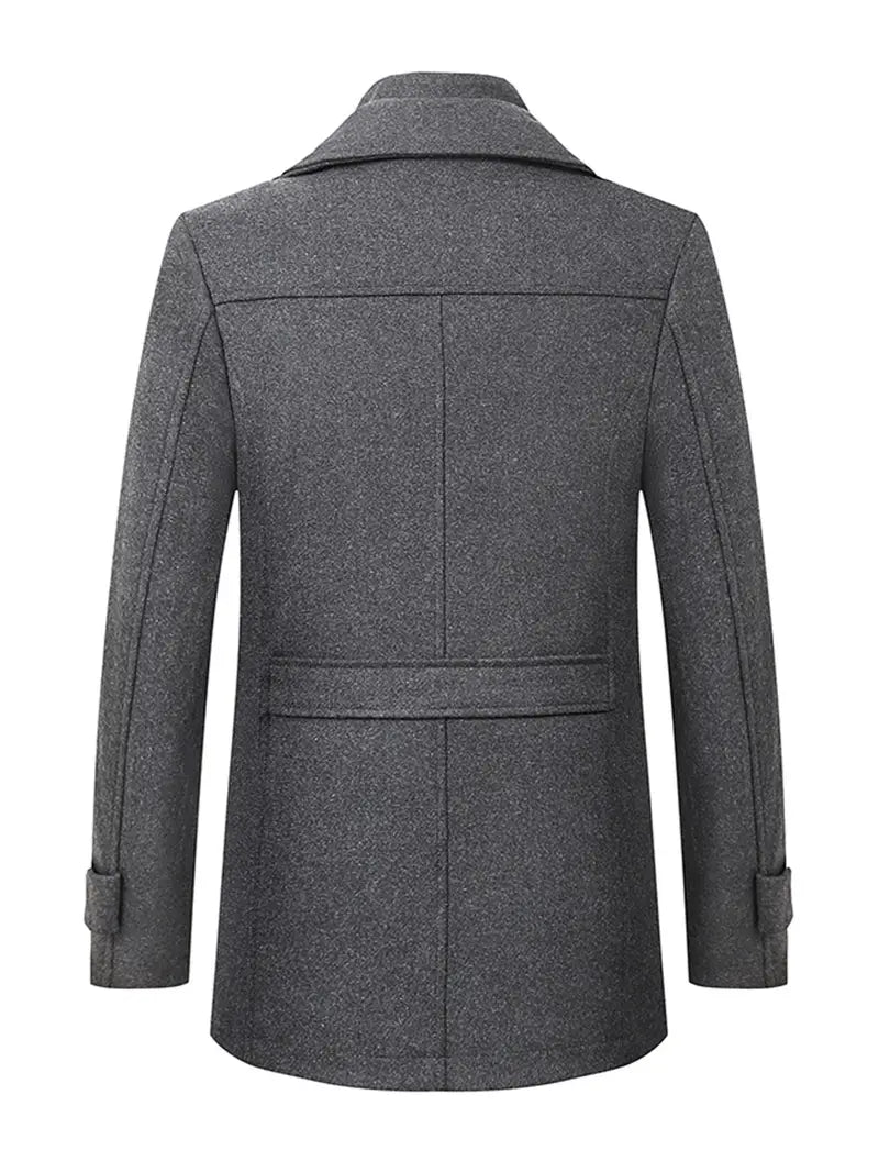Cappotto doppiopetto da uomo - Image 8