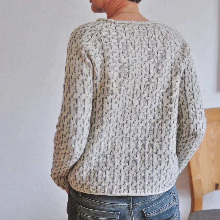 Maglione Pullover in Maglia Girocollo da Donna - Image 5