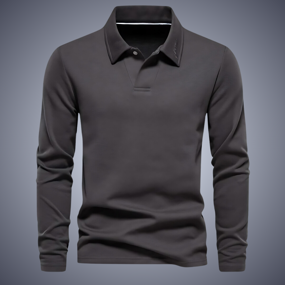 Polo a maniche lunghe da uomo - Image 4
