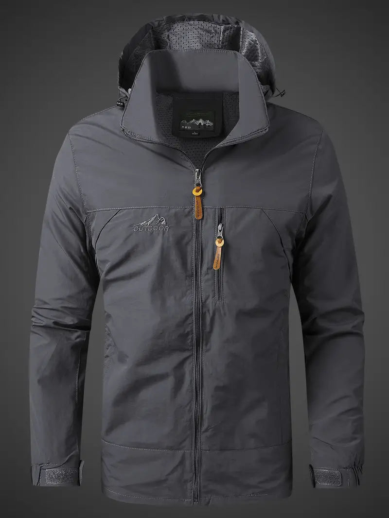 Giacca da uomo con cappuccio e zip intera - Image 8