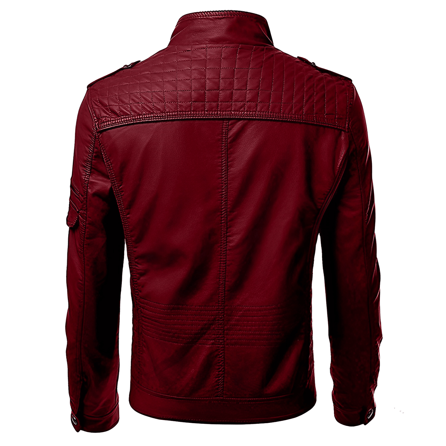 Giacca da motociclista slim-fit da uomo - Image 7