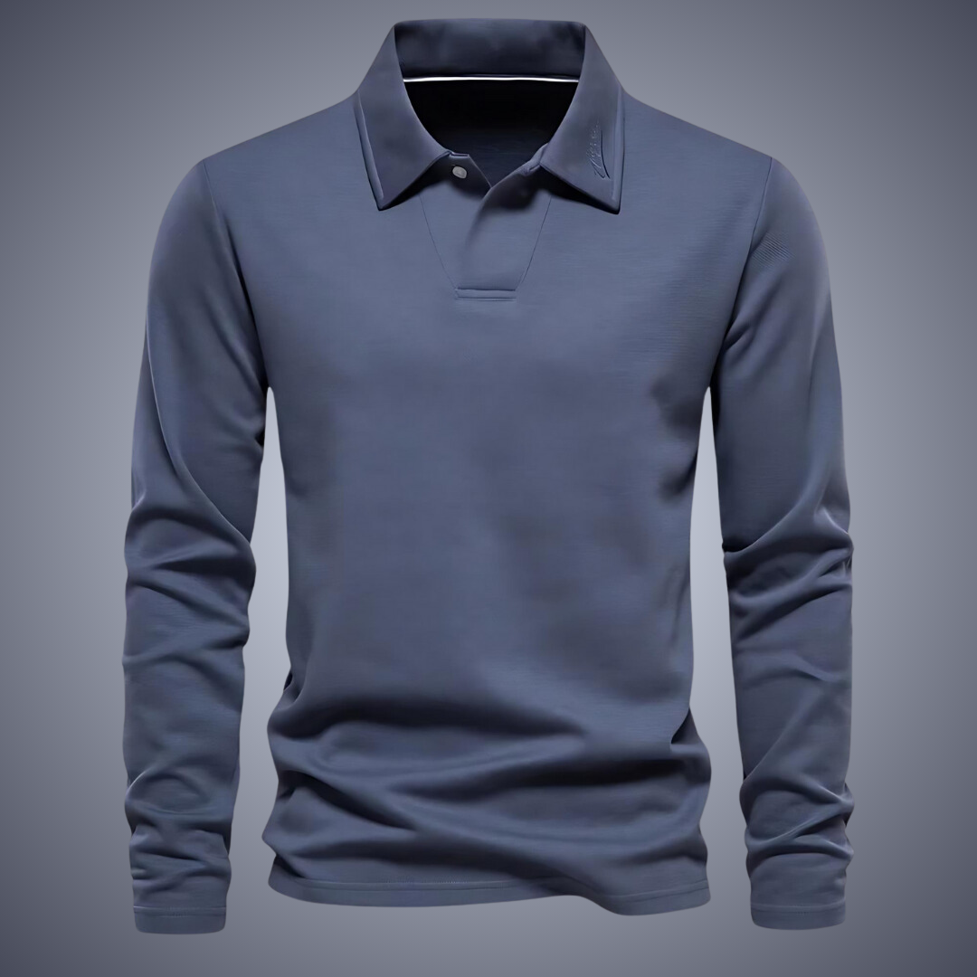 Polo a maniche lunghe da uomo - Image 1