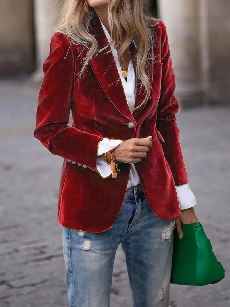 Blazer Classico Aderente da Donna - Image 16