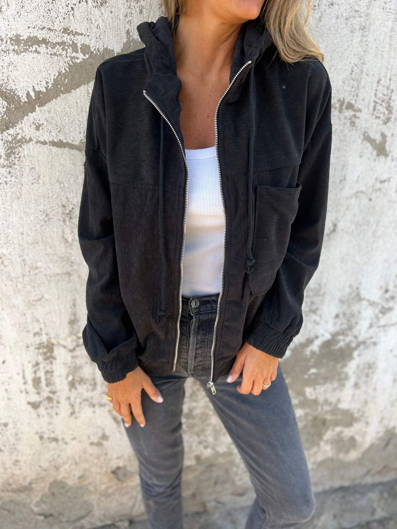 Giacca Casual da Donna con Zip - Image 4