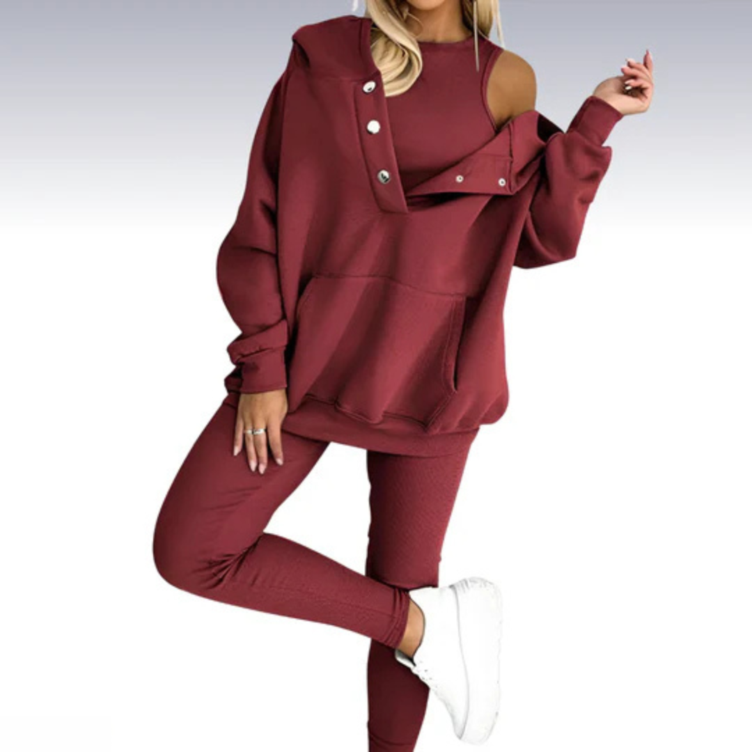 Set di leggings da donna con vestibilità rilassata - Image 5