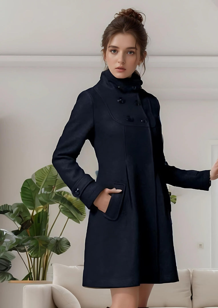Cappotto A-Line con Cappuccio da Donna - Image 5