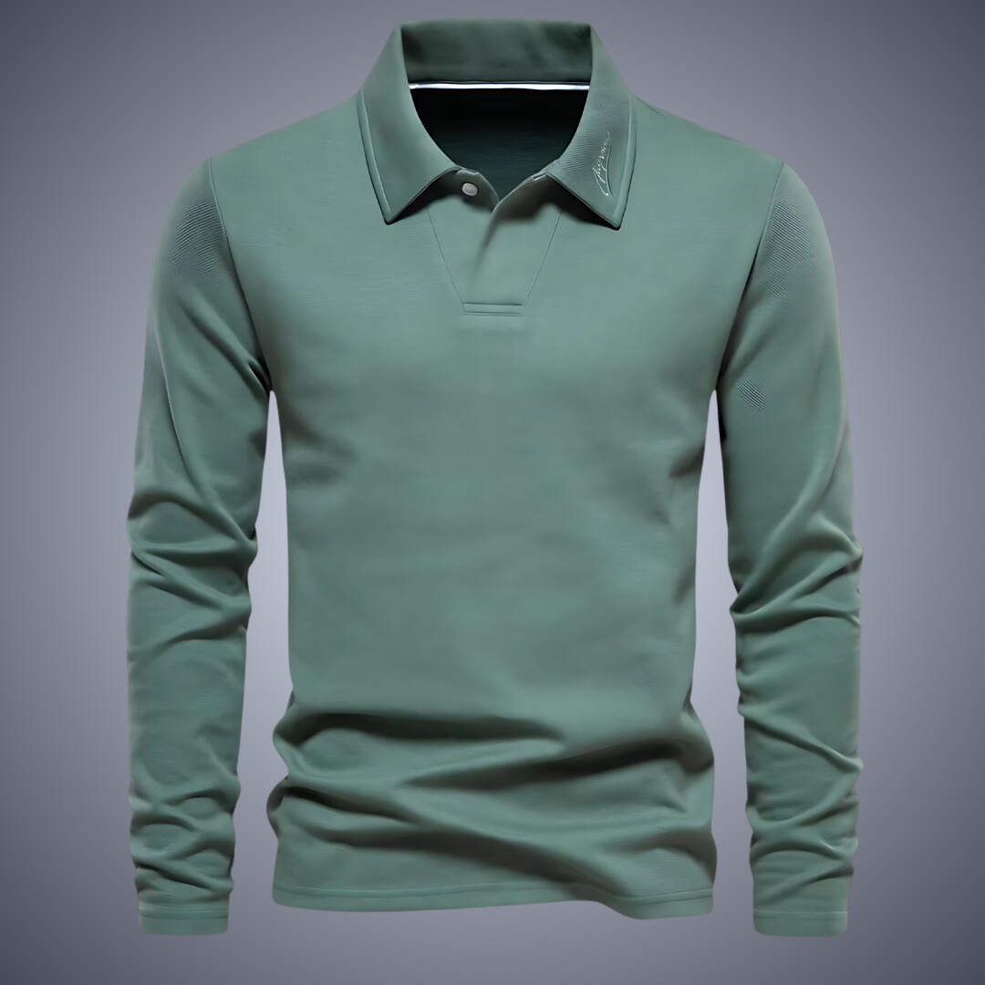 Polo a maniche lunghe da uomo - Image 2