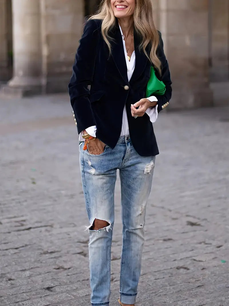 Blazer Classico Aderente da Donna - Image 3