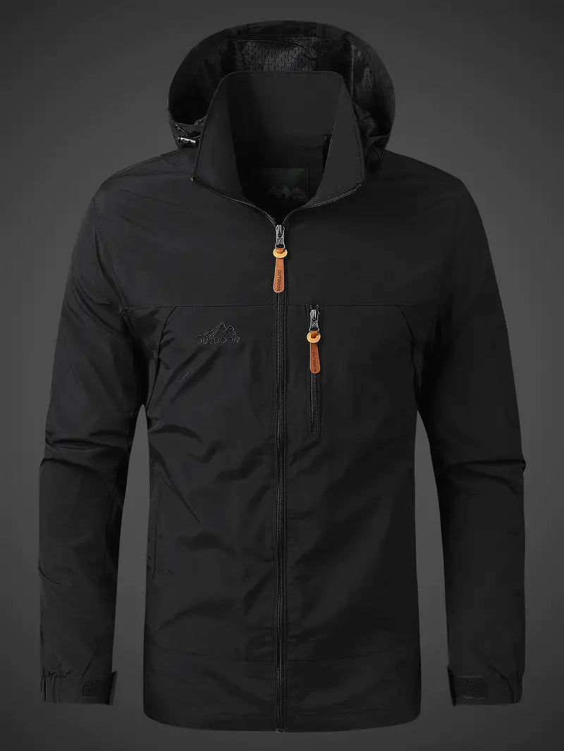 Giacca da uomo con cappuccio e zip intera - Image 6