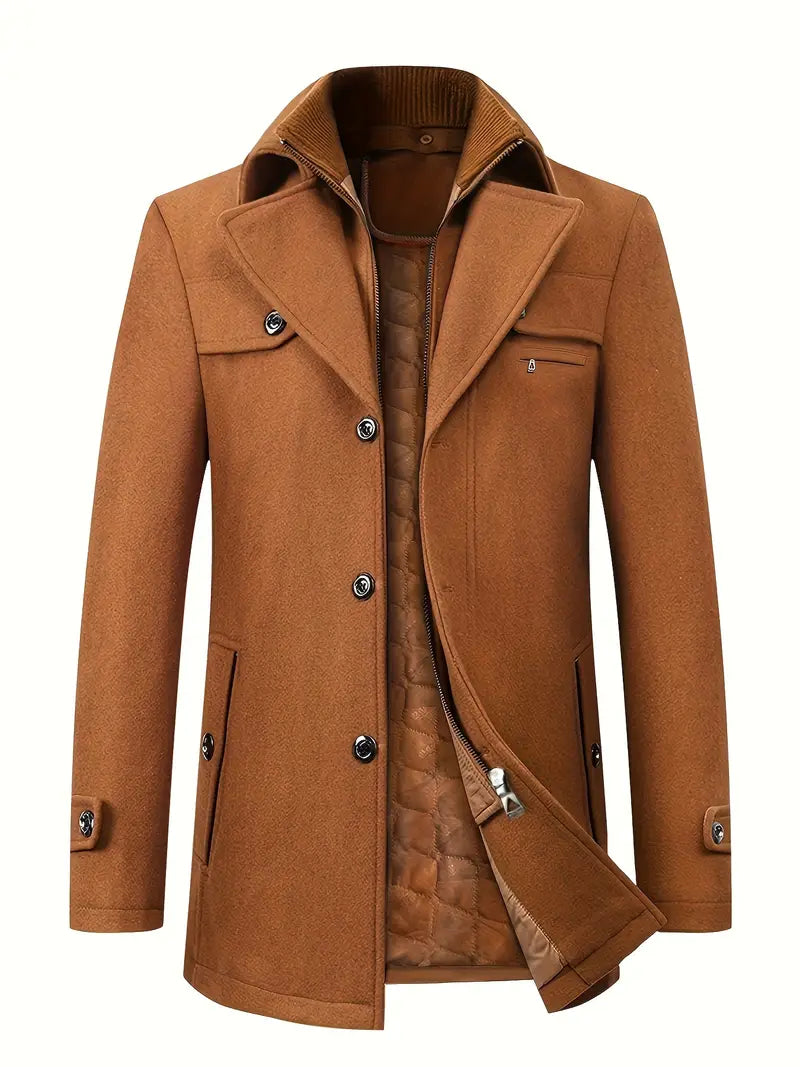Cappotto doppiopetto da uomo - Image 3