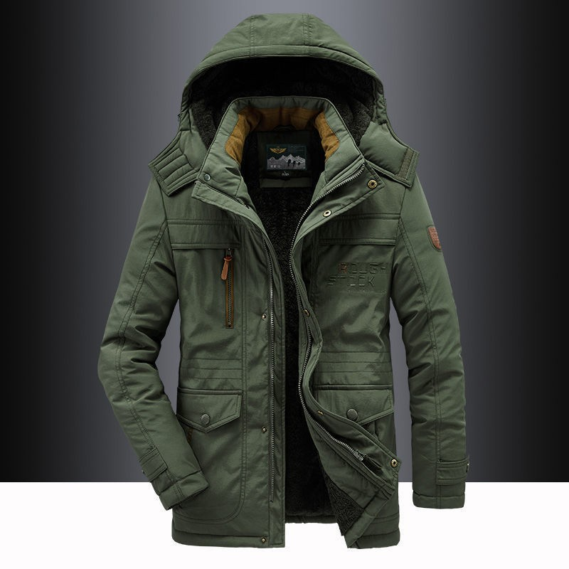 Giacca Parka con Cappuccio da Uomo - Image 4