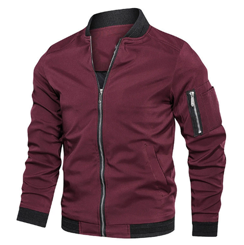 Giacca Bomber da Uomo con Zip - Image 3