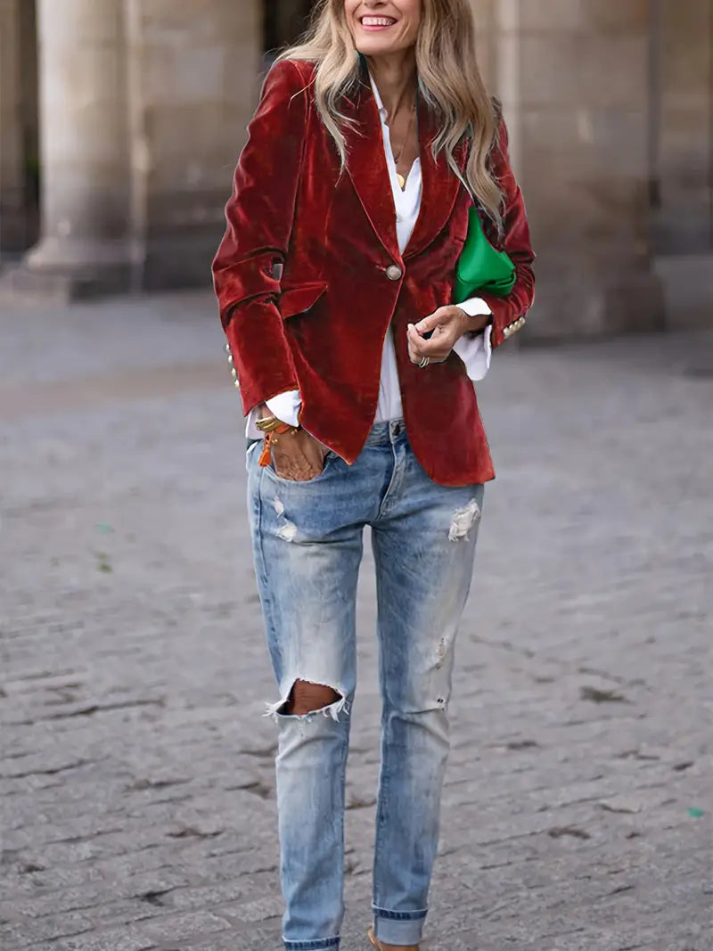 Blazer Classico Aderente da Donna - Image 19