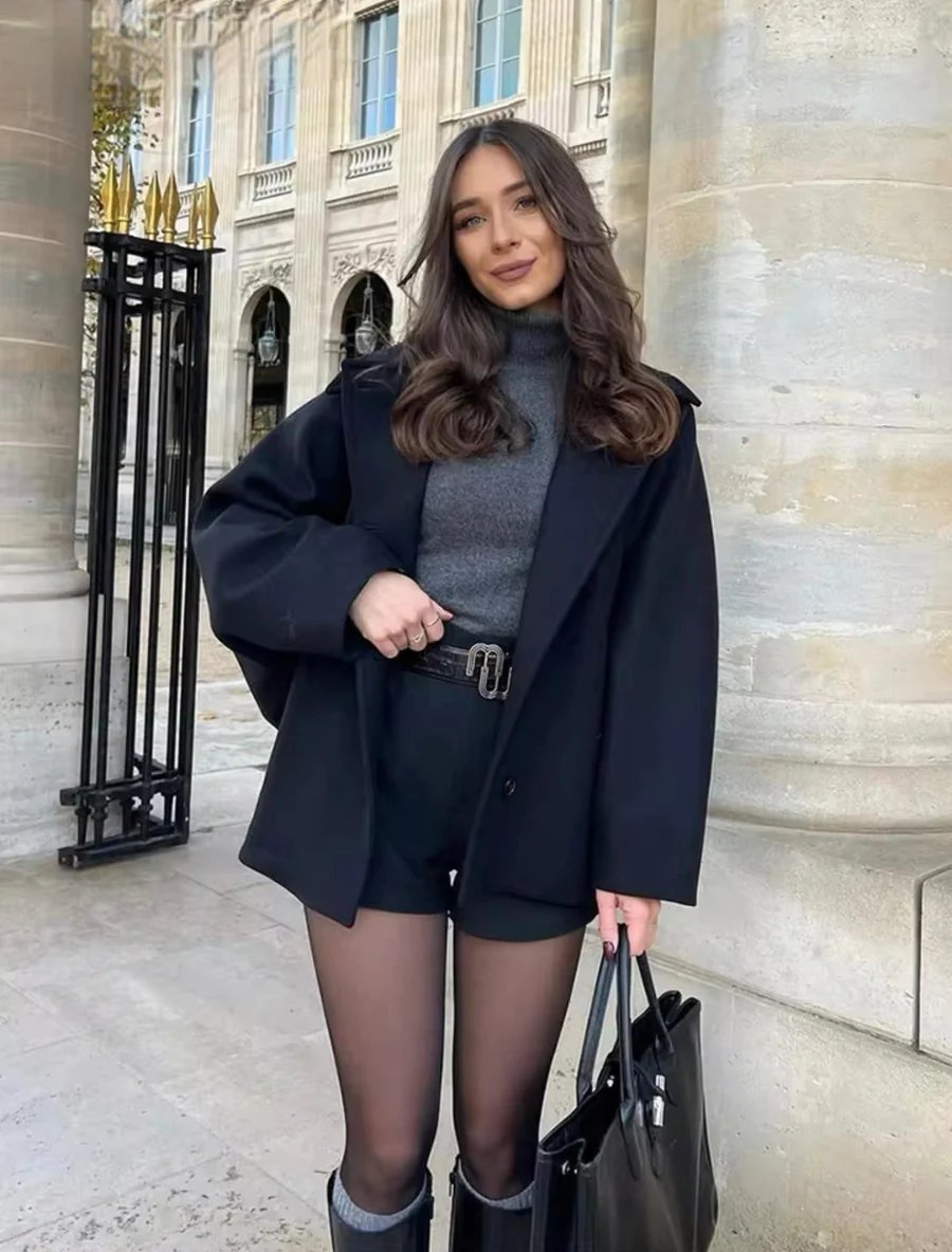 Cappotto Corto Oversize da Donna - Image 2
