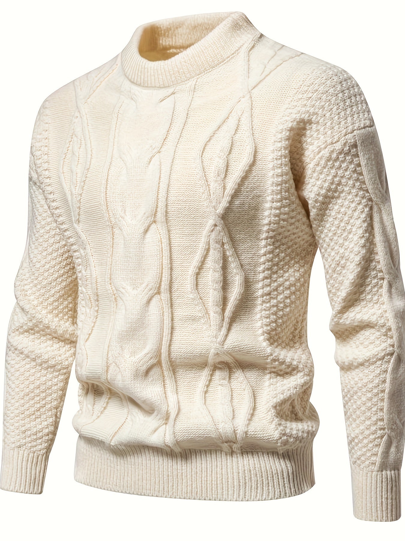 Maglione da uomo a trecce - Image 4