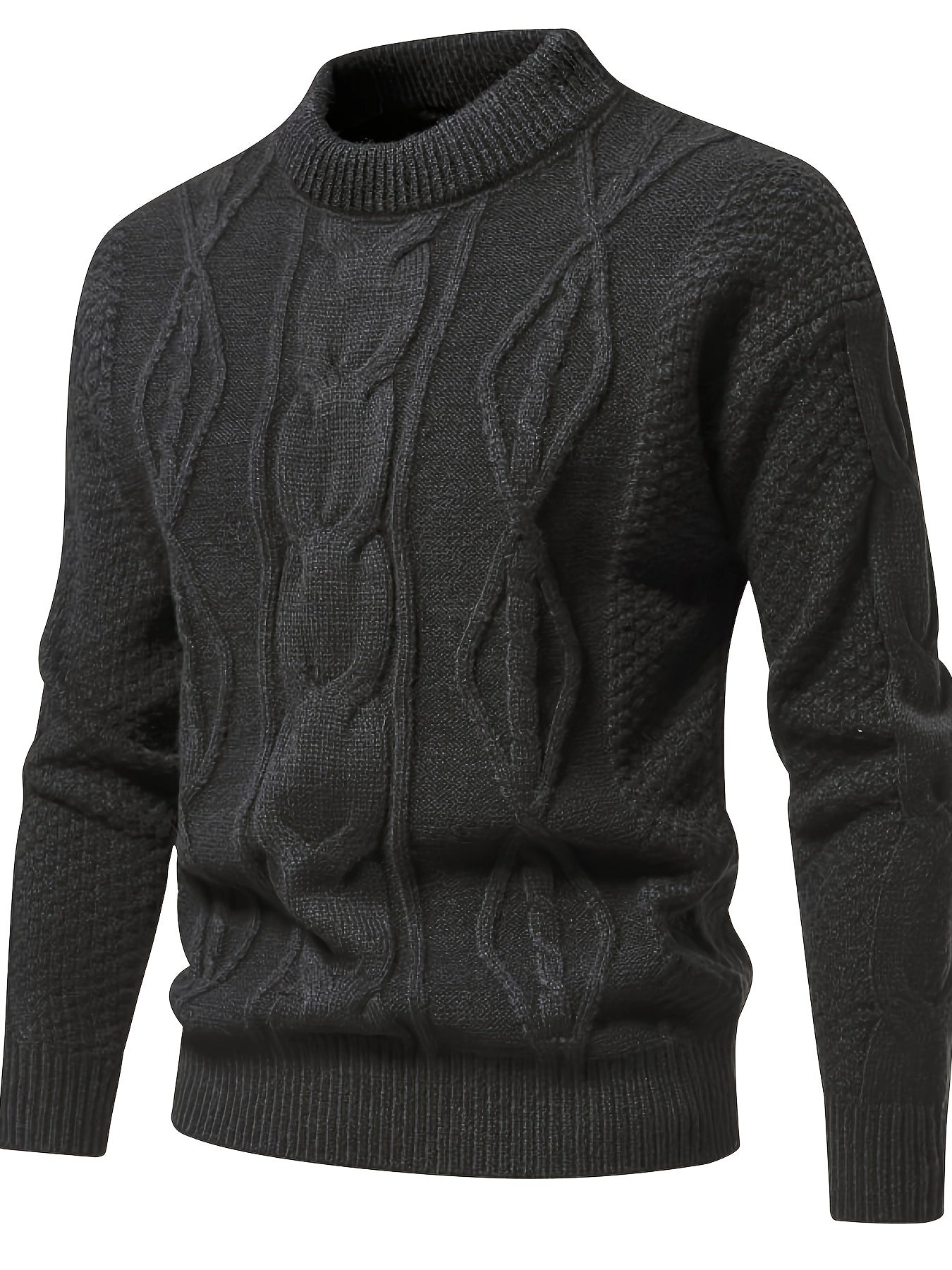 Maglione da uomo a trecce - Image 1