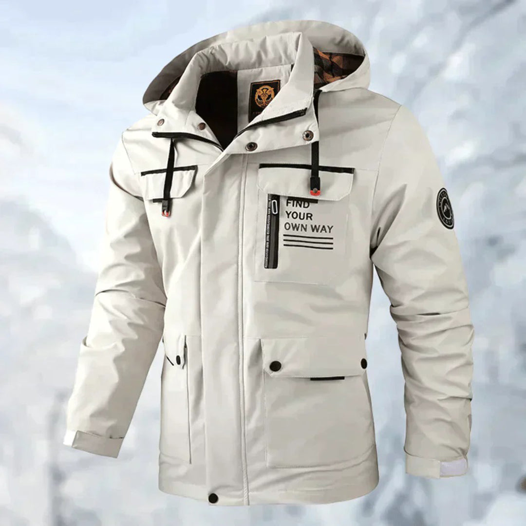 Giacca Utility da Uomo con Cappuccio - Image 1