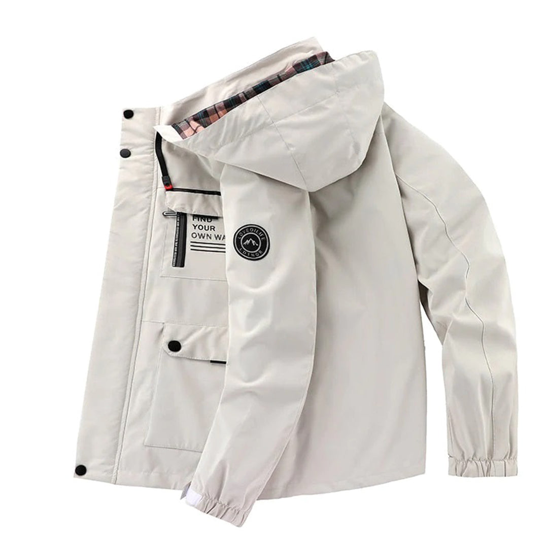 Giacca Utility da Uomo con Cappuccio - Image 2