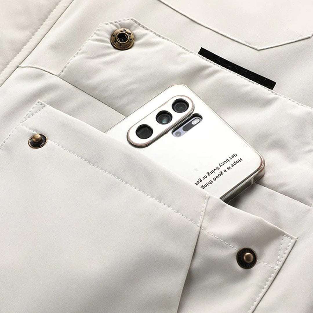 Giacca Utility da Uomo con Cappuccio - Image 6