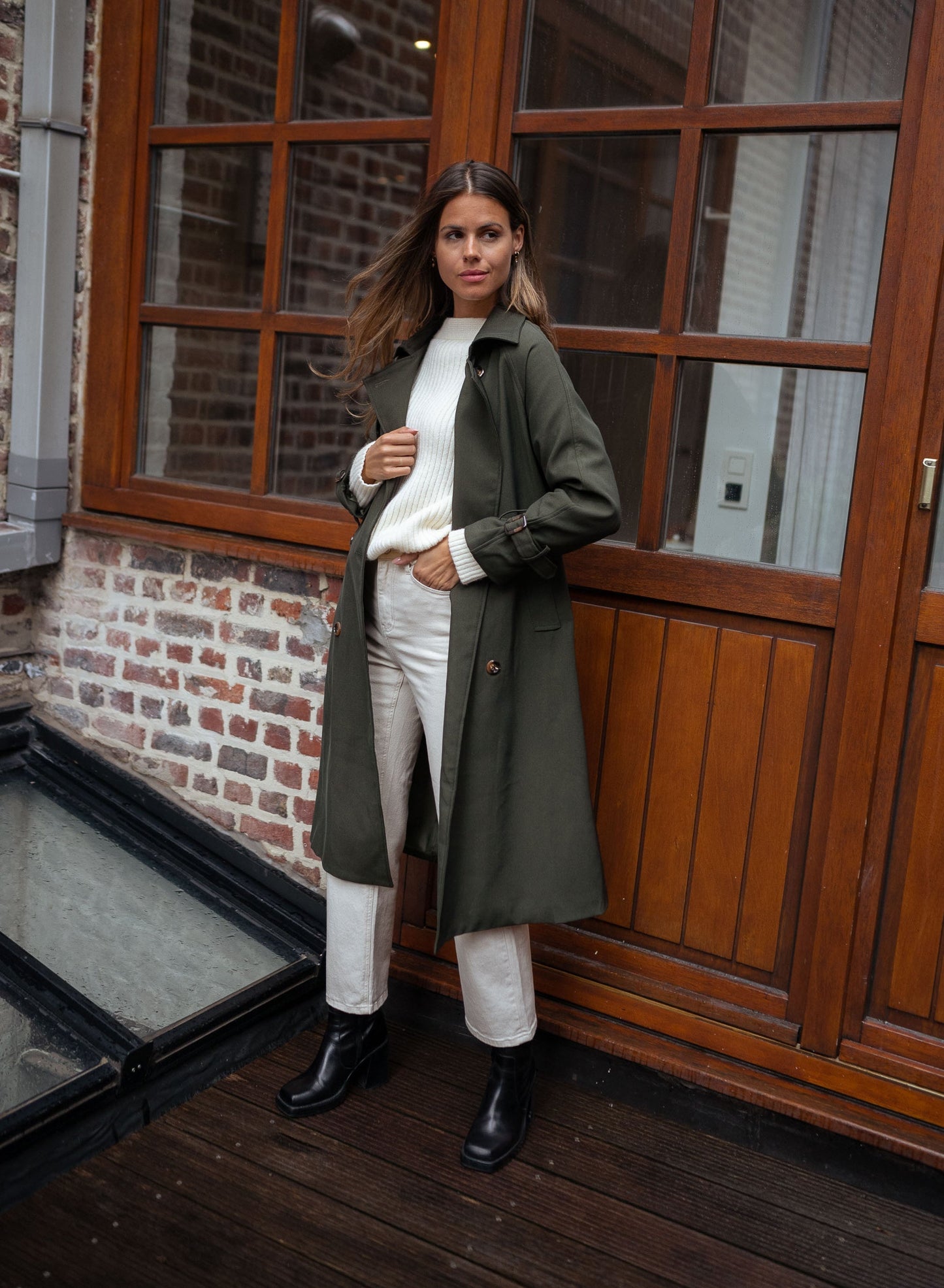 Trench doppiopetto da donna - Image 13