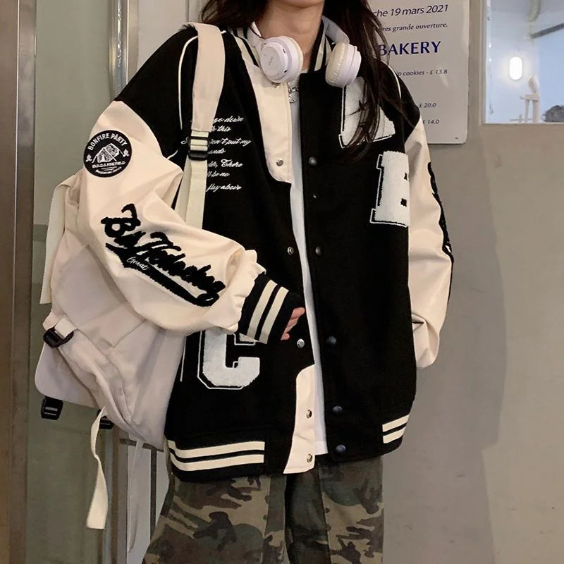 Giacca Varsity Oversize da Donna - Image 2