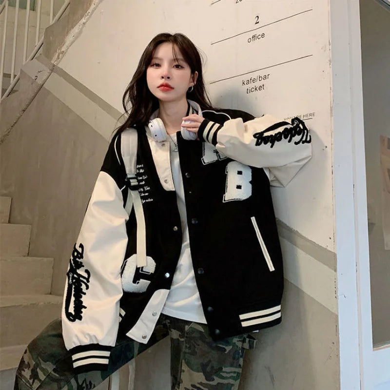 Giacca Varsity Oversize da Donna - Image 4