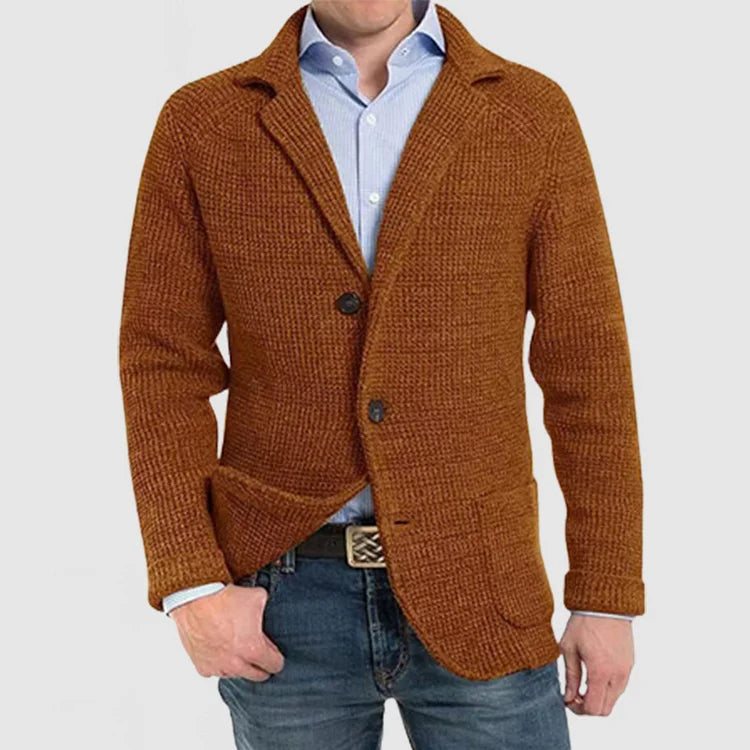 Giacca da uomo in maglia a due bottoni - Image 10