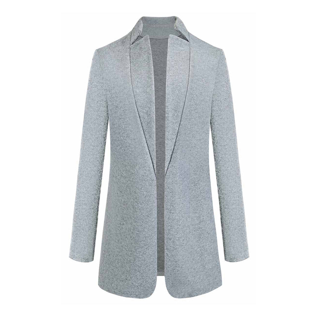 Cappotto Lungo Aperto Davanti da Donna - Image 2