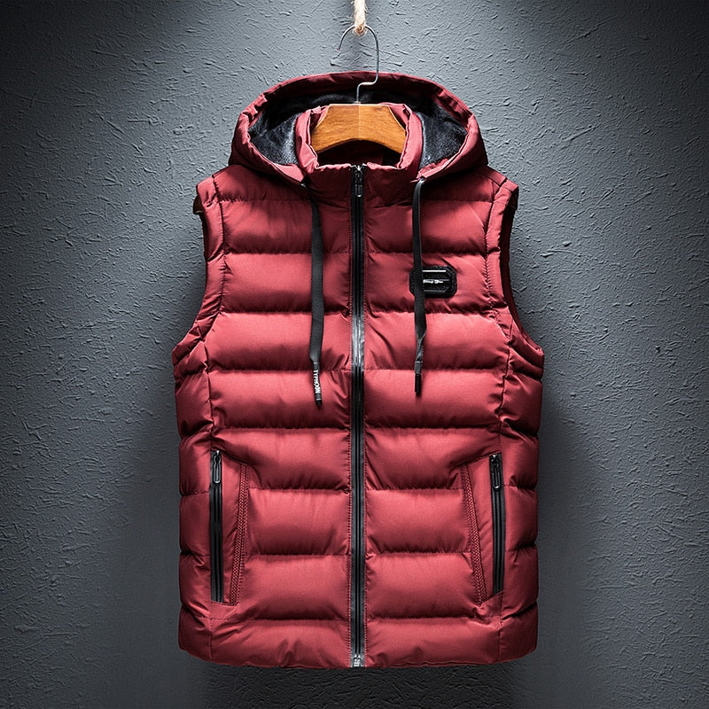 Gilet Piumino da Uomo con Cappuccio - Image 6