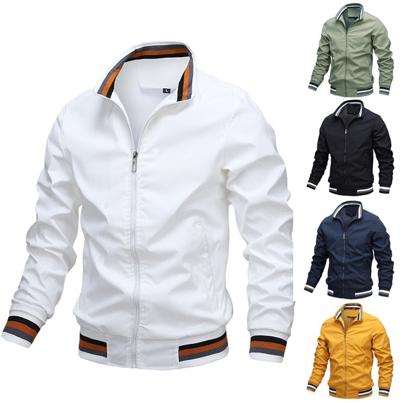 Giacca Bomber da Uomo con Zip - Image 4