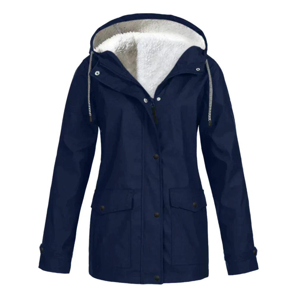Cappotto A-Line con Cappuccio da Donna - Image 5