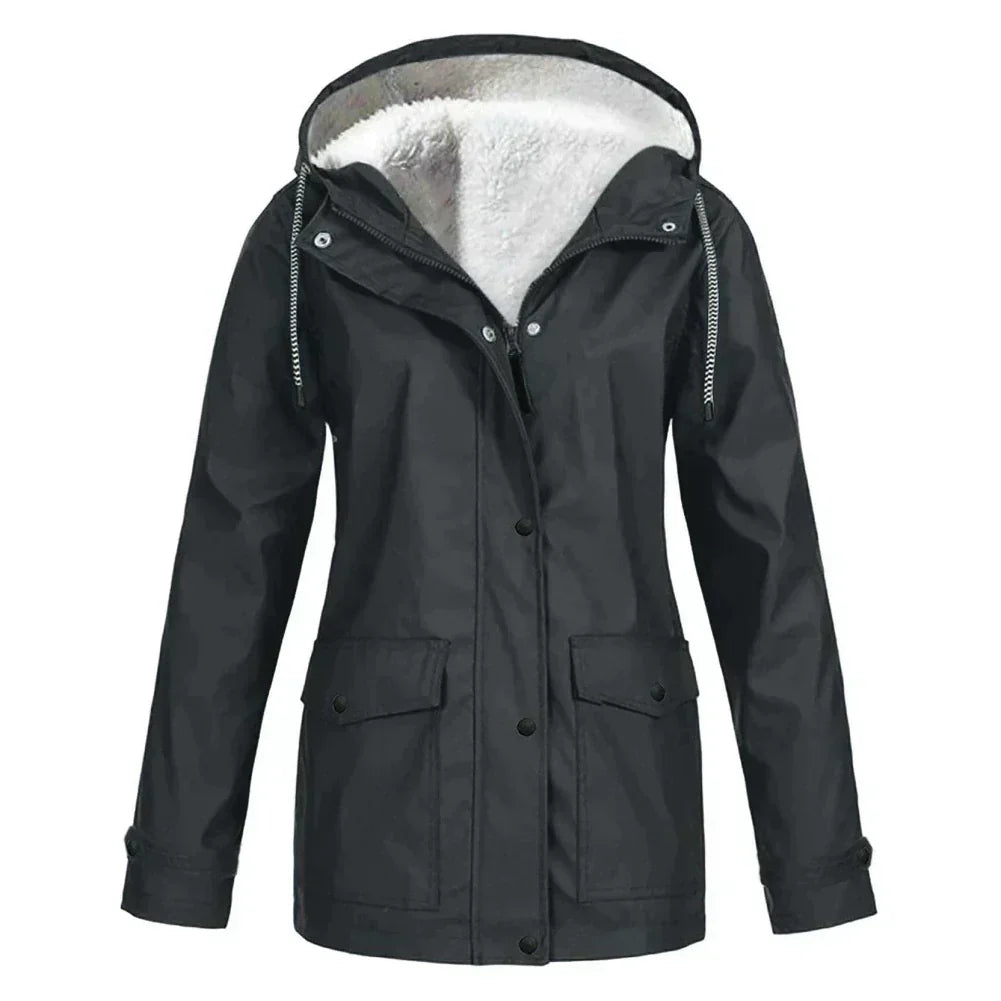 Cappotto A-Line con Cappuccio da Donna - Image 4