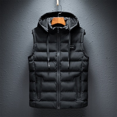 Gilet Piumino da Uomo con Cappuccio - Image 5