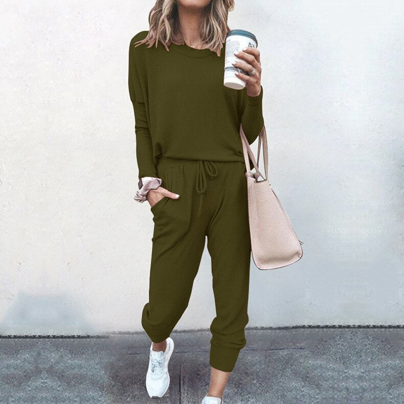 Completo Loungewear da Donna a Maniche Lunghe - Image 15