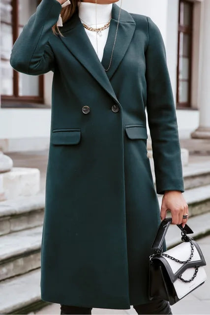 Cappotto Lungo da Donna Doppiopetto - Image 4