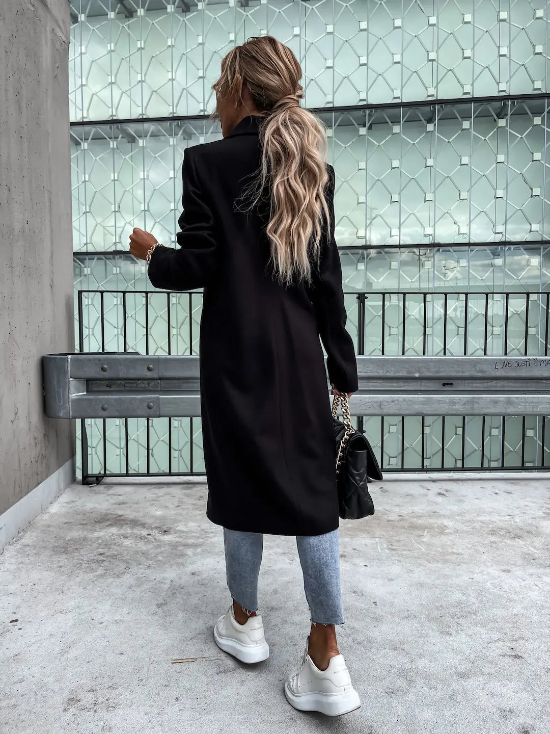 Cappotto Lungo da Donna Doppiopetto - Image 10