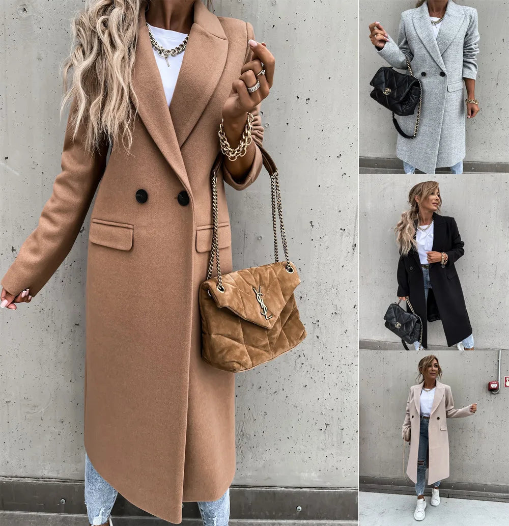 Cappotto Lungo da Donna Doppiopetto - Image 6