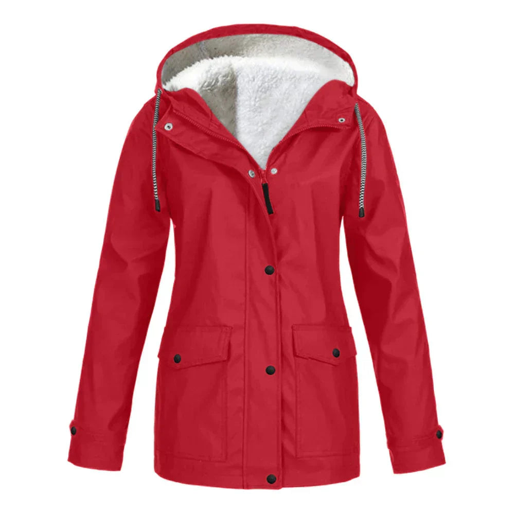 Cappotto A-Line con Cappuccio da Donna - Image 8